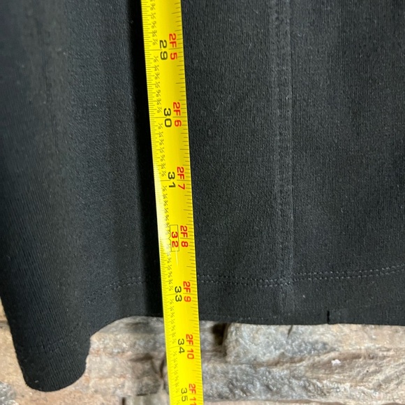 Carole Little Black Sheath Midi Dress with Notched Collar - Picture 12 of 12